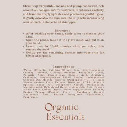 hydrating face mask sheet
