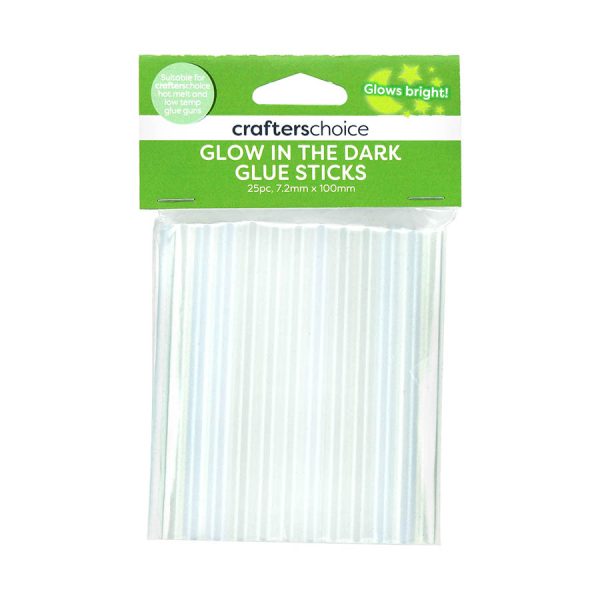 Crafters Choice Glow in the dark glue sticks