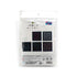 DIY sashiko embroidery kit for 5 coasters