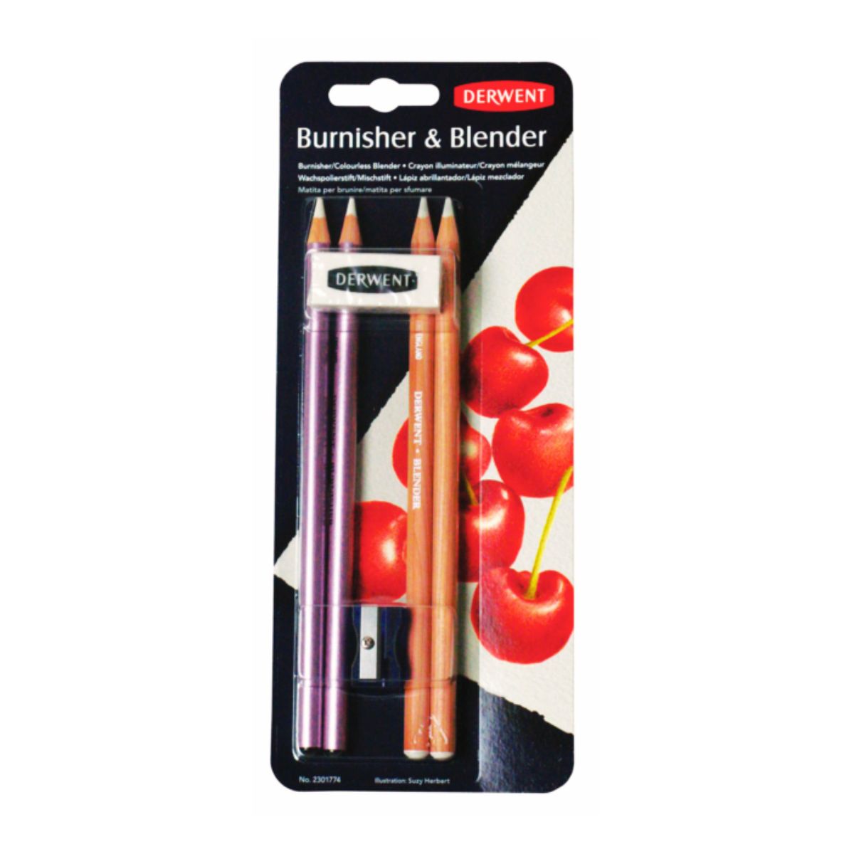 derwent burnisher and blender pencil set