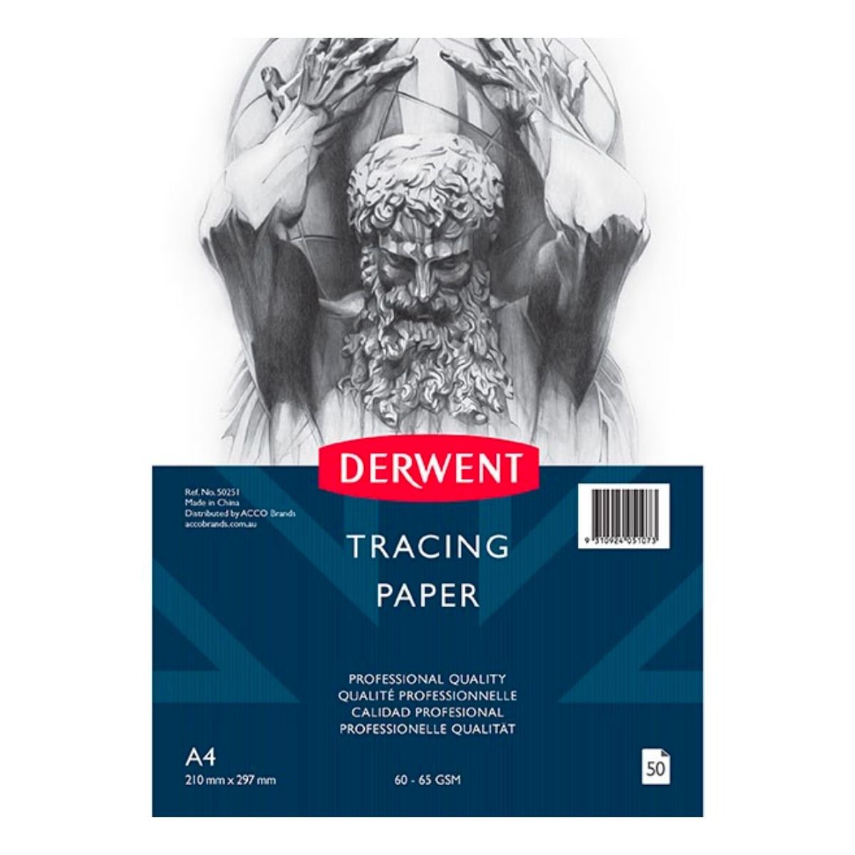Derwent Academy Professional Tracing Paper Pad A4 60gsm