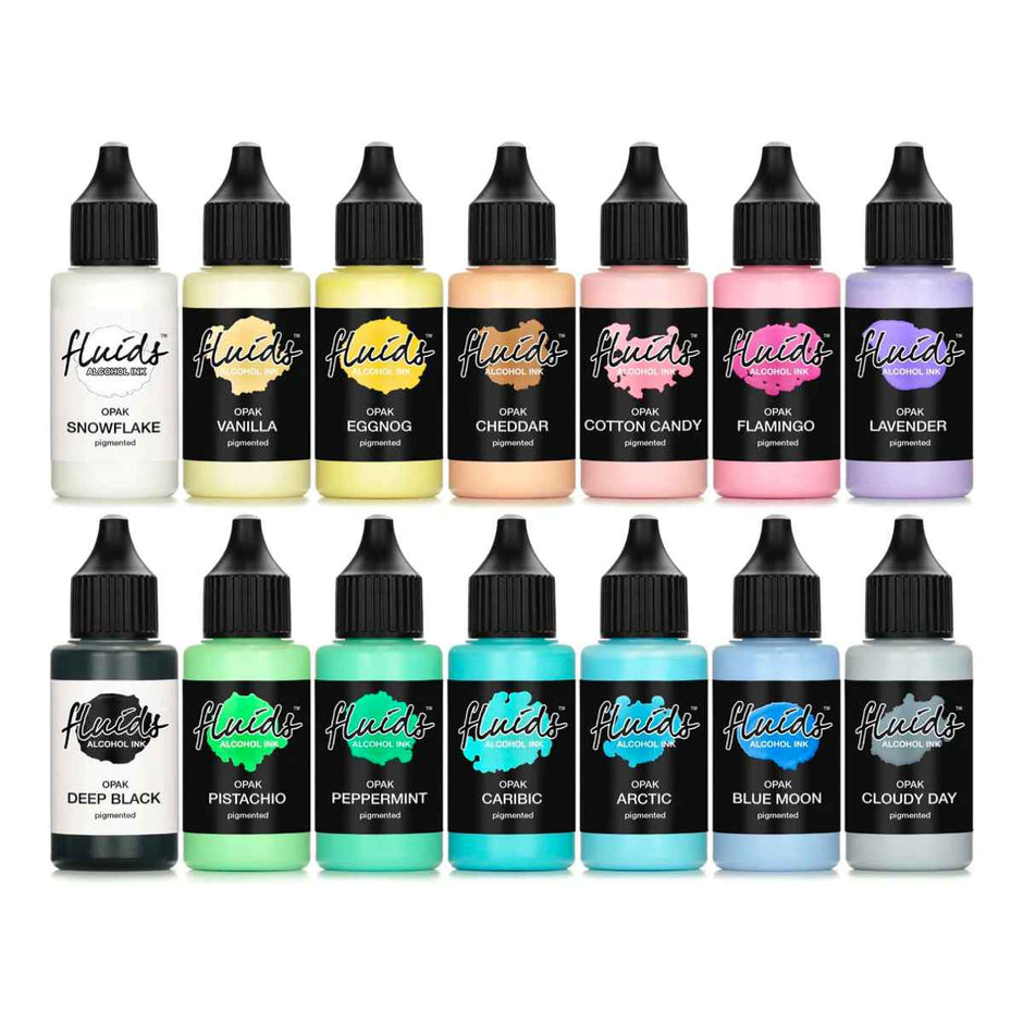 Pastel Alcohol Inks, Pastel Pigment Dye For Resin, Alcohol Ink Art ...