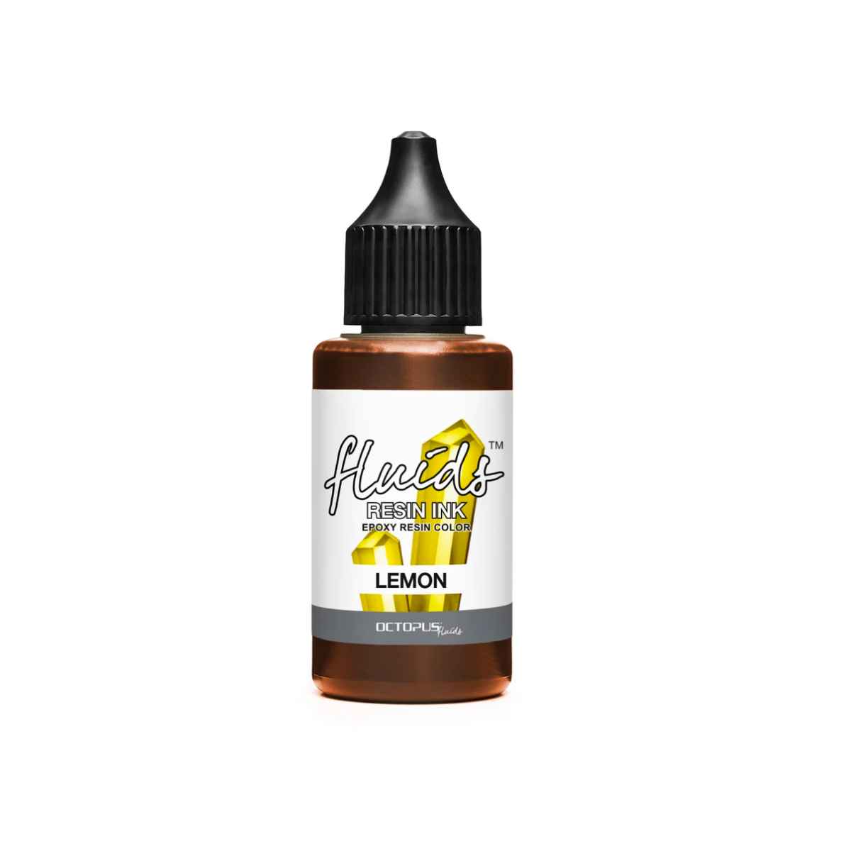 fluids epoxy resin dye lemon yellow