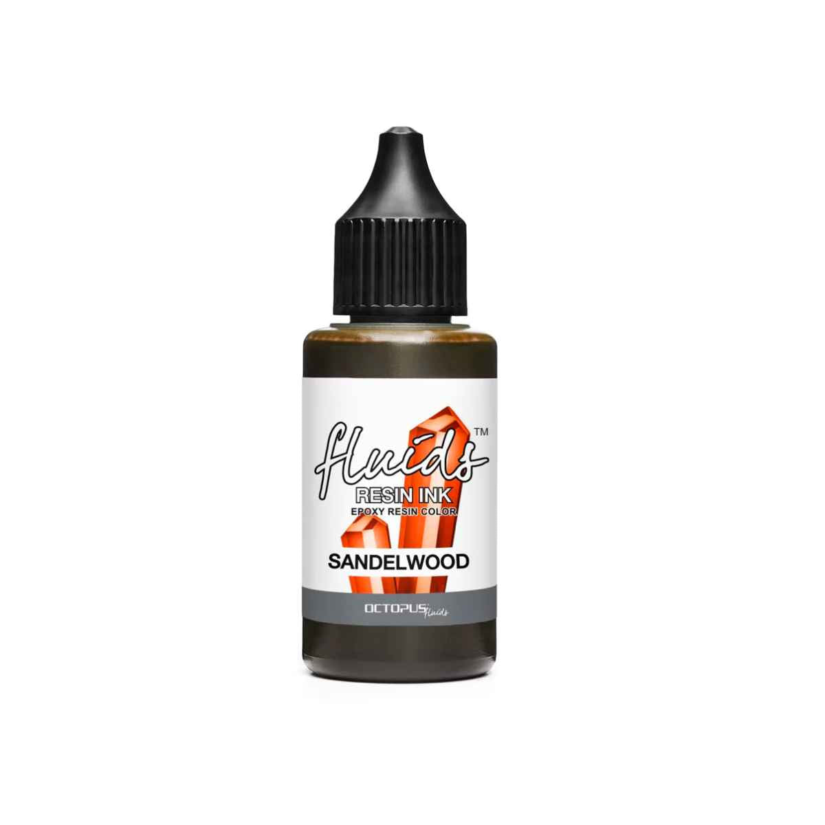 fluids epoxy resin dye sandelwood
