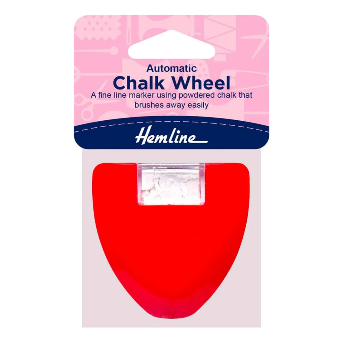 Hemline Automatic Chalk Wheel For Pattern Marking, Tailoring