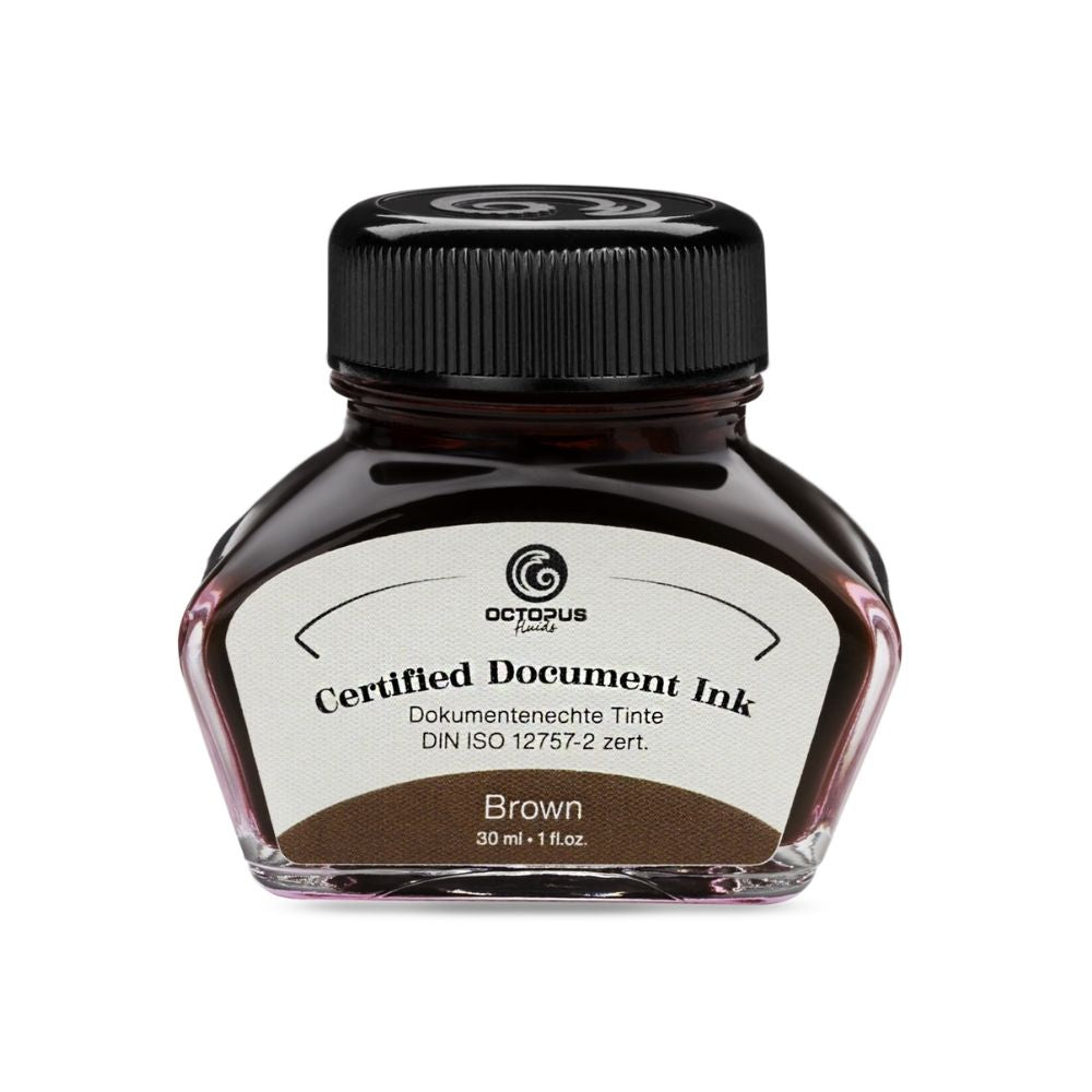 Can Doc Ink Colors ISO Certified Fountain Pen Ink, Document Ink, Brown, 30ml – Homes N Living