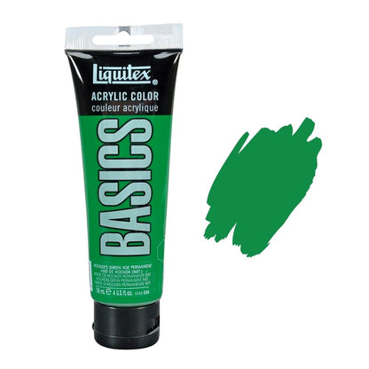 Liquitex basics acrylic paint hookers green