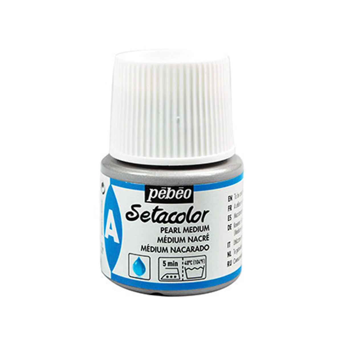 pebeo setacolour fabric pearl paint medium