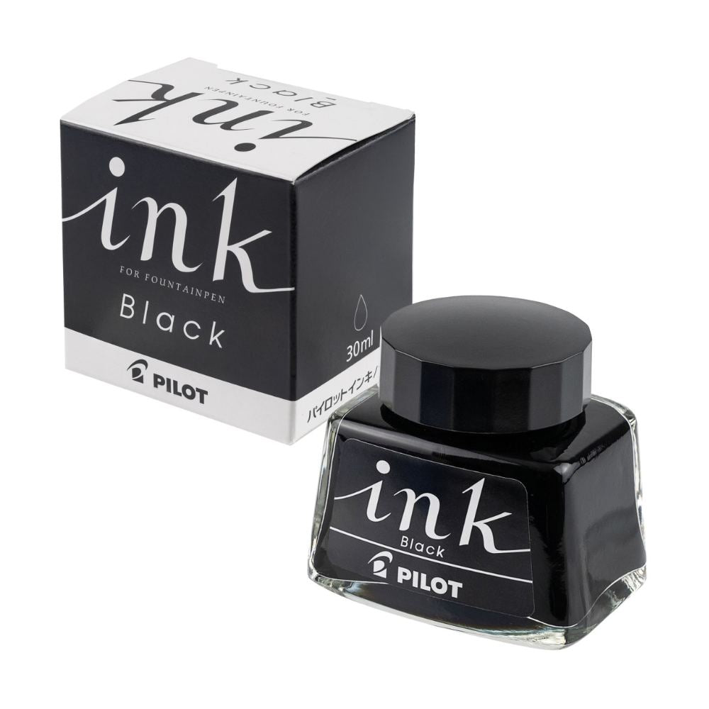 black fountain pen ink