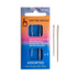 Pony High Carbon Steel Wire Knitters Needles, Pack of 2