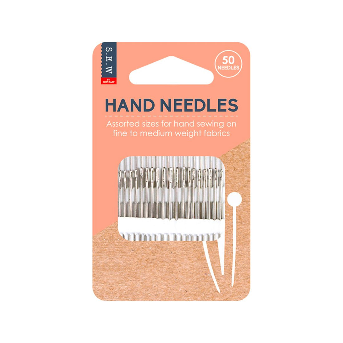 Sew easy hand sewing needles assorted 50 pack