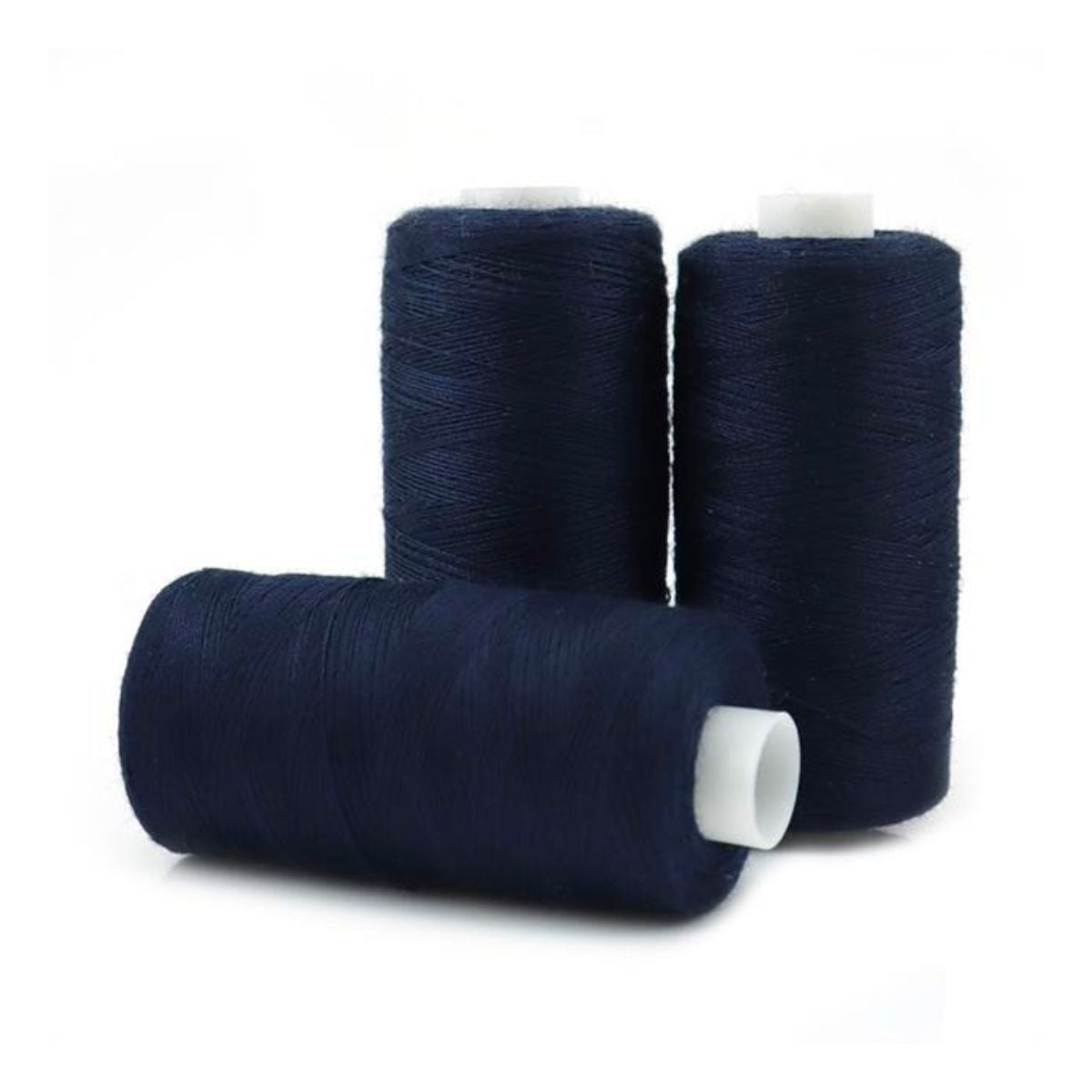 Sewing thread pack 500 x3 navy Blue