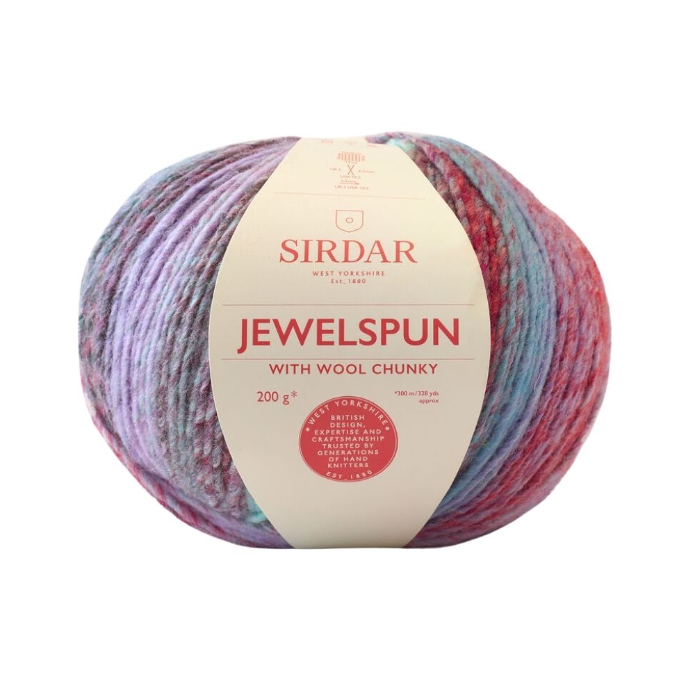Sirdar Jewelspun Chunky Wool Yarn, 200gm