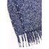 turkish cashmere wool stole blue