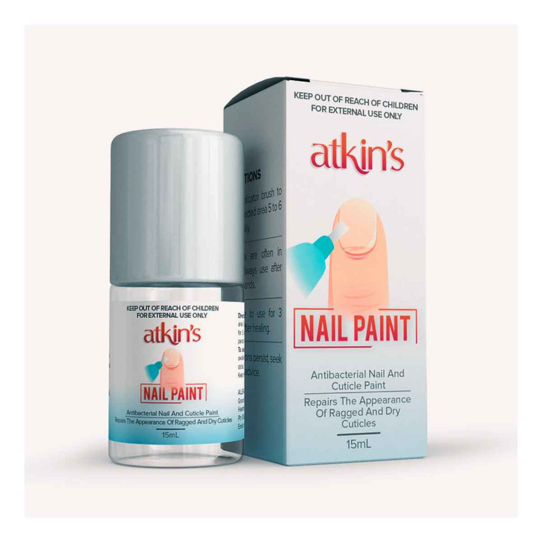 Atkins Nail Paint For Nail And Cuticle Health