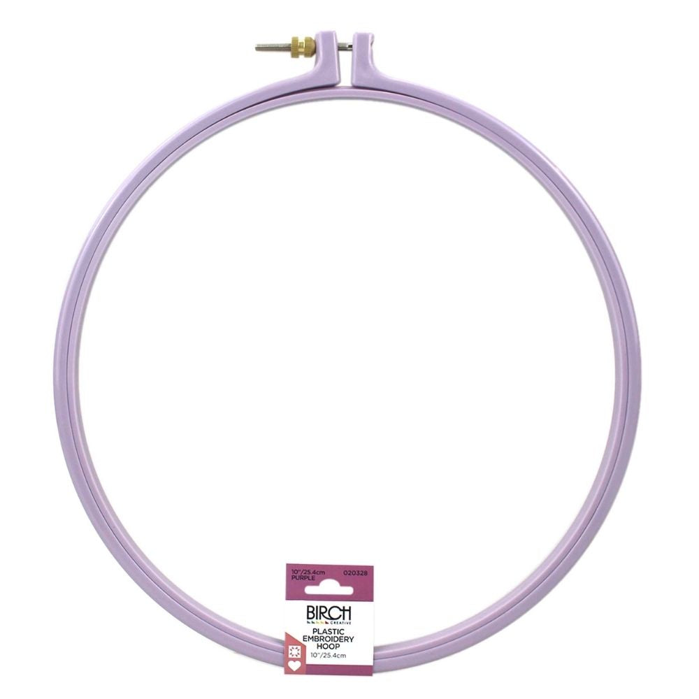 embroidery hoop round plastic 10 inch