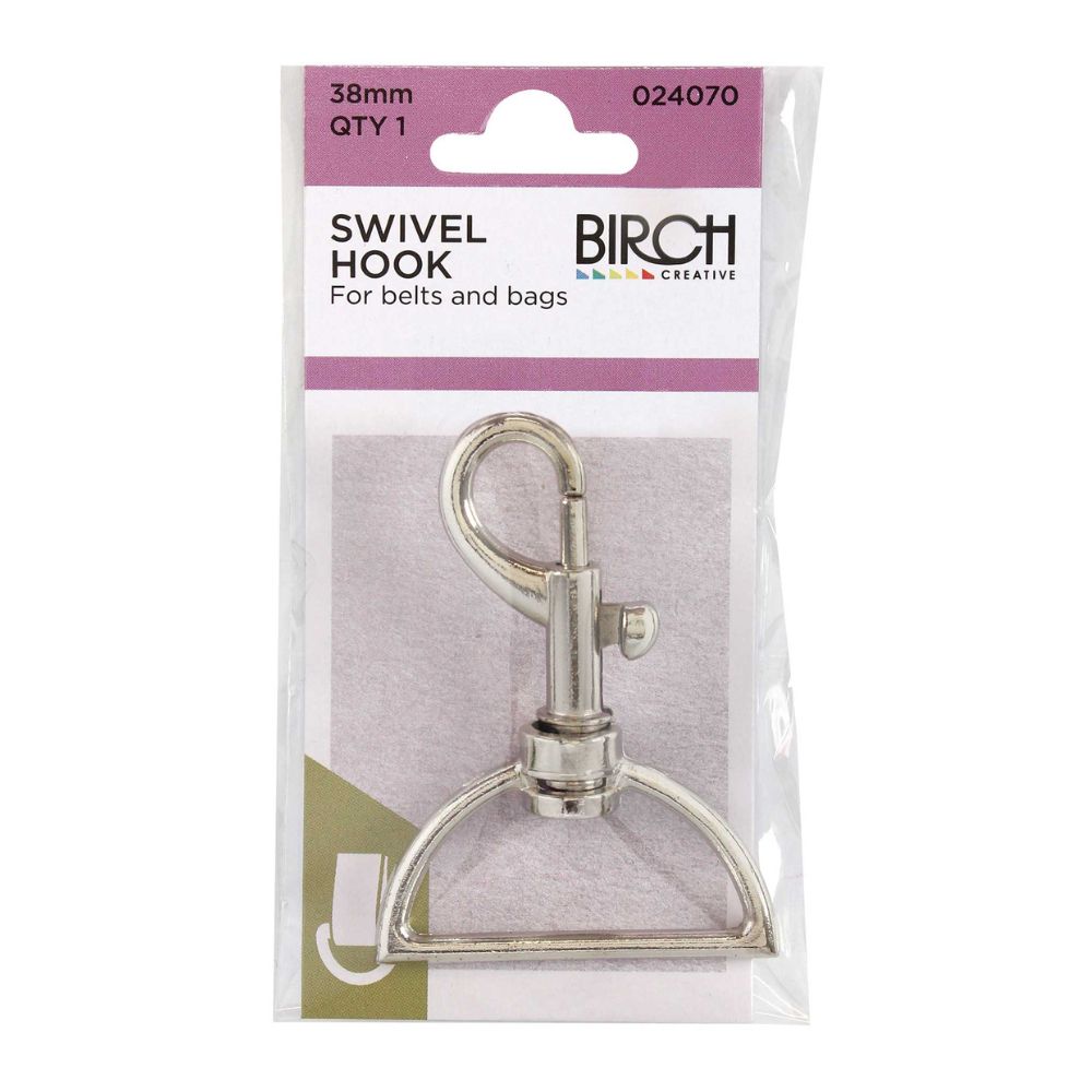 birch swivel hook for bags
