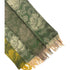 Cashmere Wool Jacquard Shawl - Bottle Green