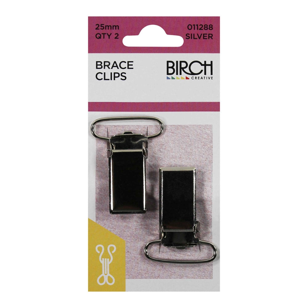 25mm 2 pck brace clips for crafts 
