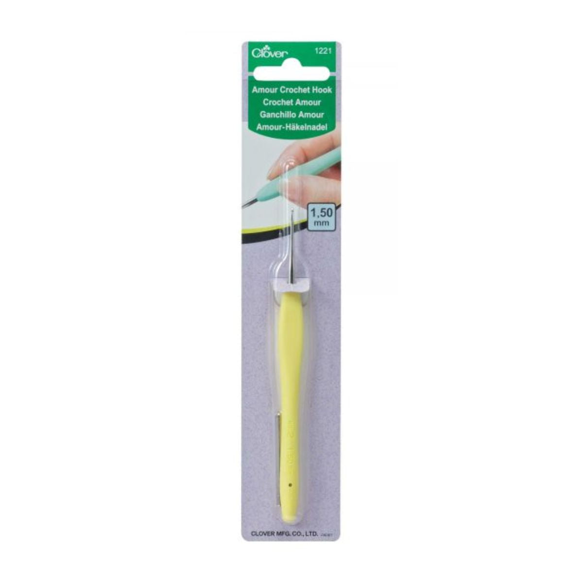 Clover armour crochet hook