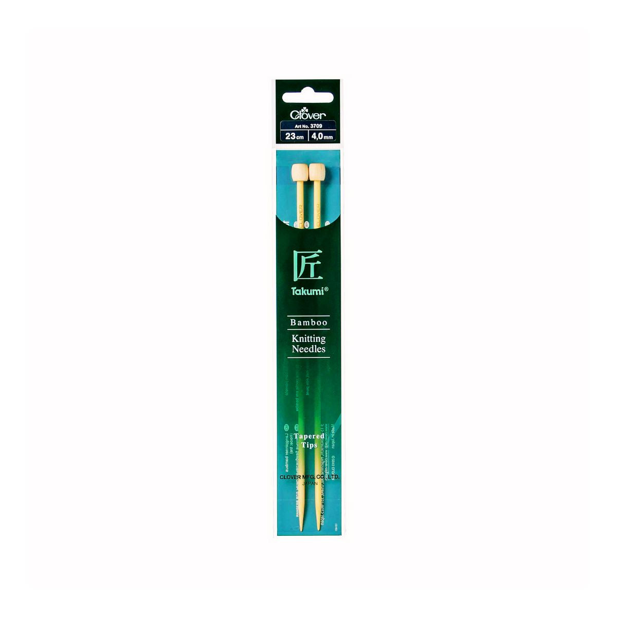 clover Takumi bamboo knitting needles
