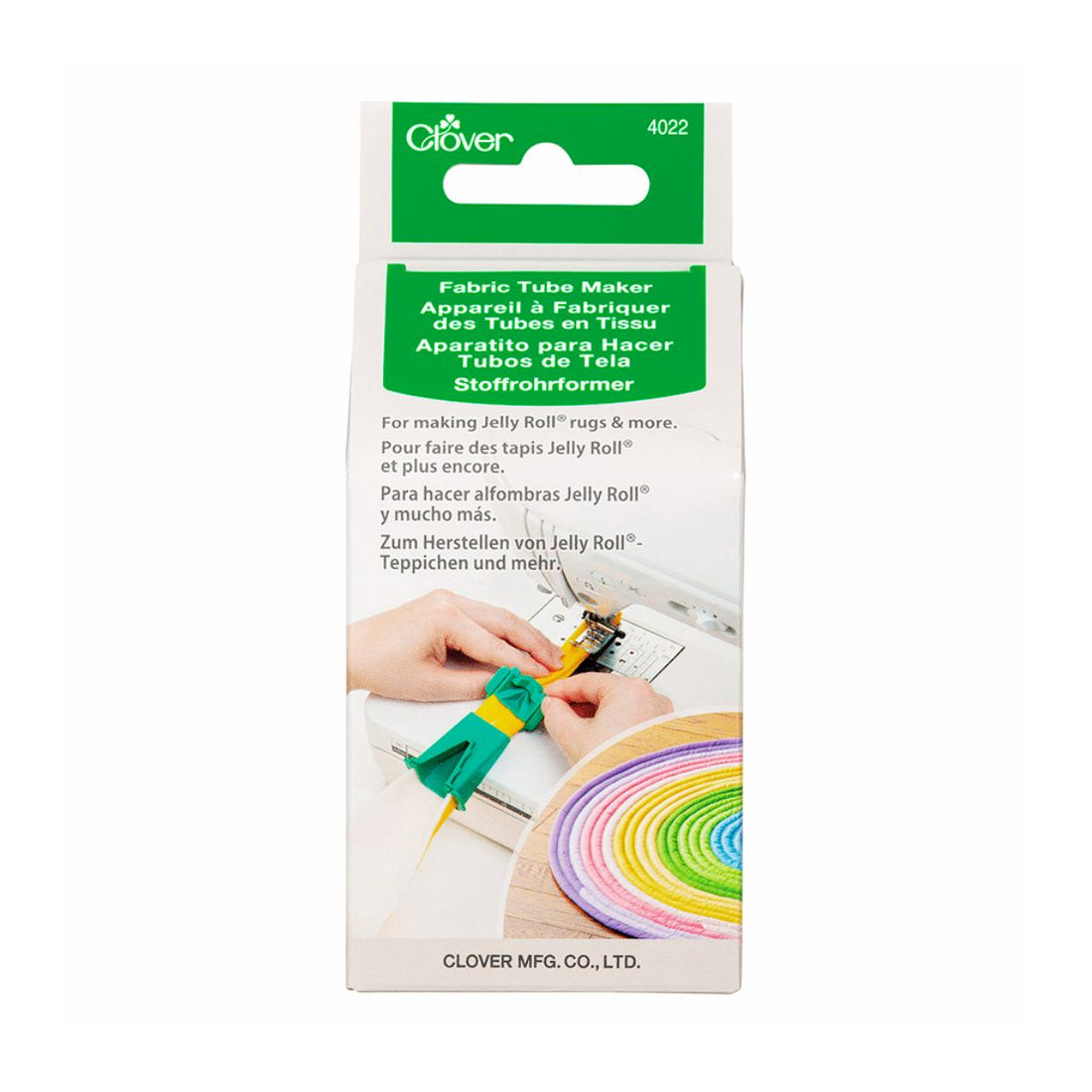 clover fabric tube maker for quilting and crafts