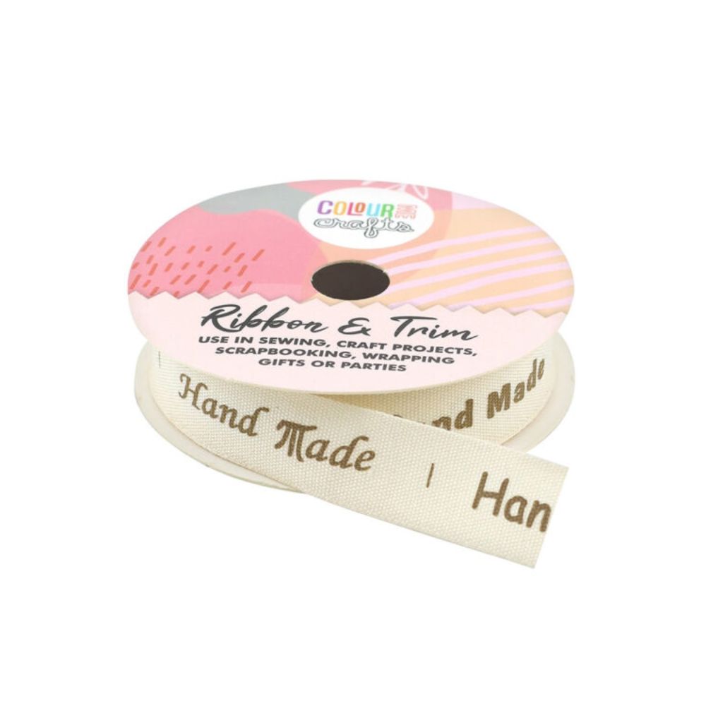 printed ribbon for handmade goods