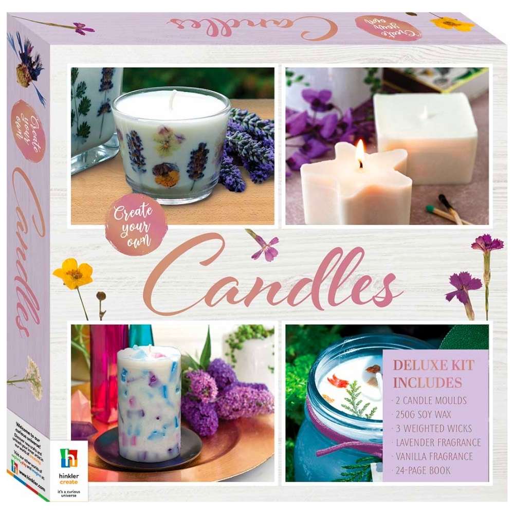 deluxe candle making kit by hinkler
