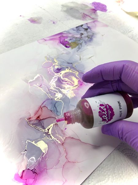 Premium Alcohol Inks in more than 30 shades