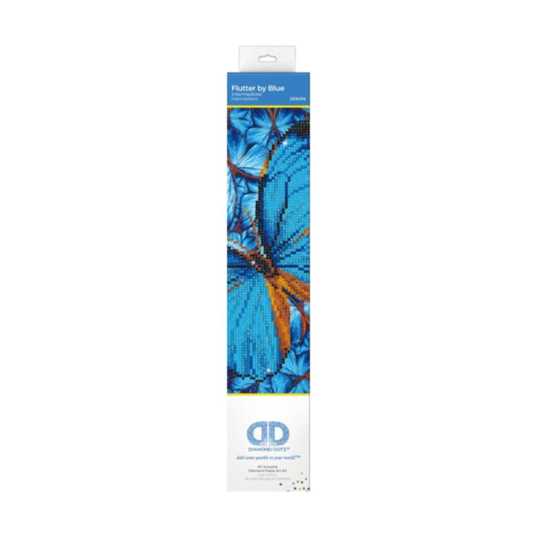 diamond dotz diamond painting kit, butterfly