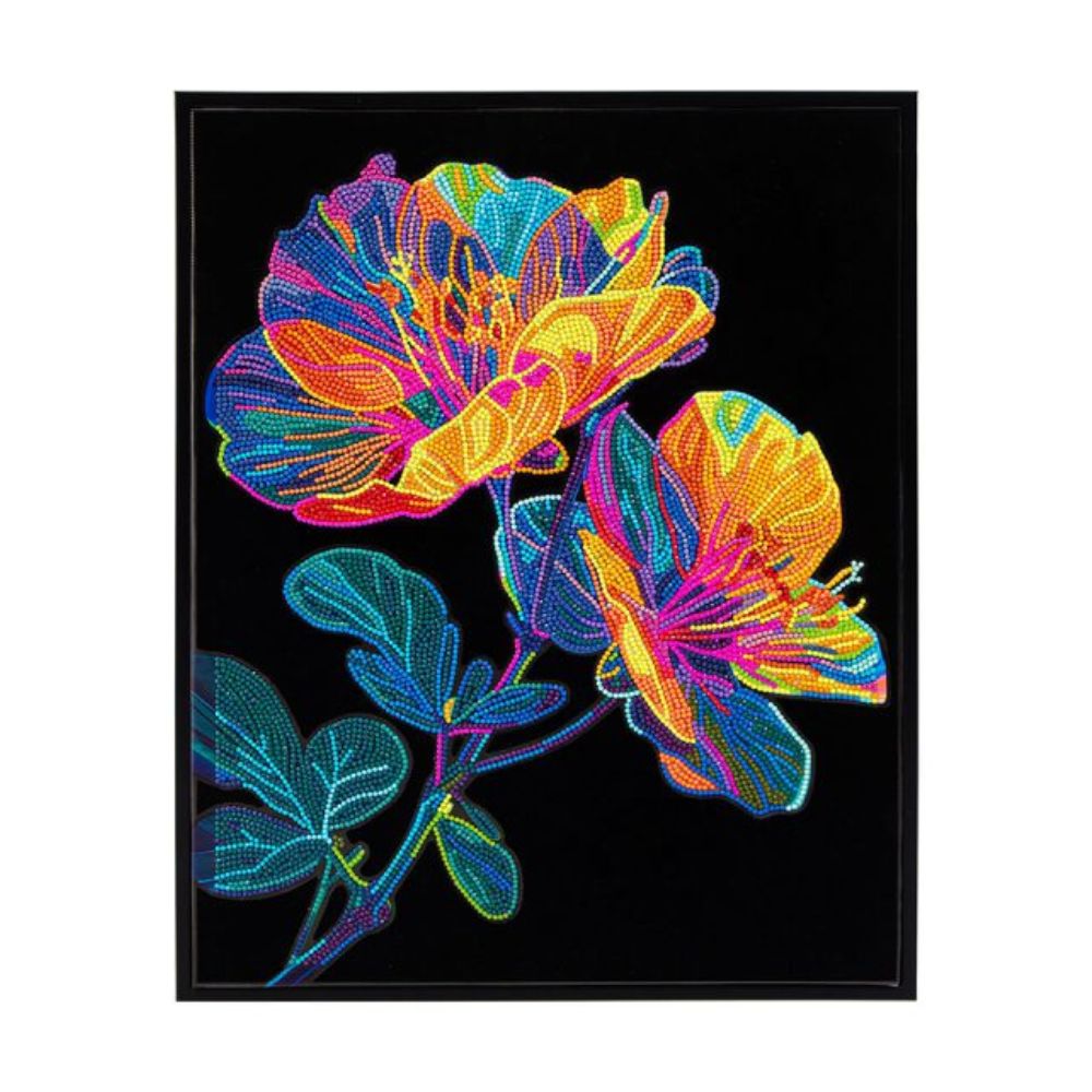 diamond dotz neon flower