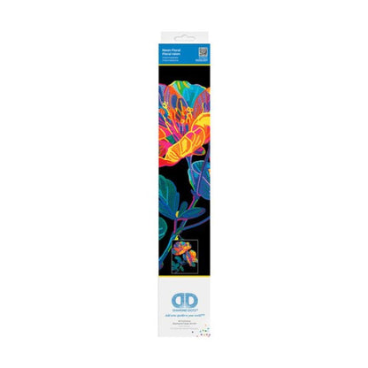 neon diamond dotz floral