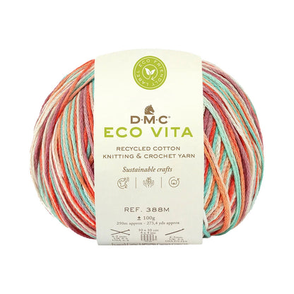 recycled cotton yarn dmc for knitting