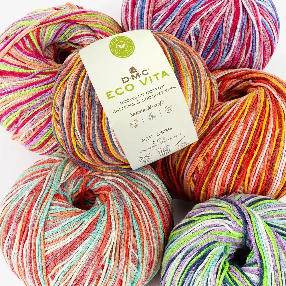 dmc eco vita yarn for crochet and knitting