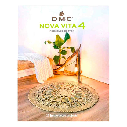 DMC Nova Vita Projects Book, 15 Home Decor Patterns