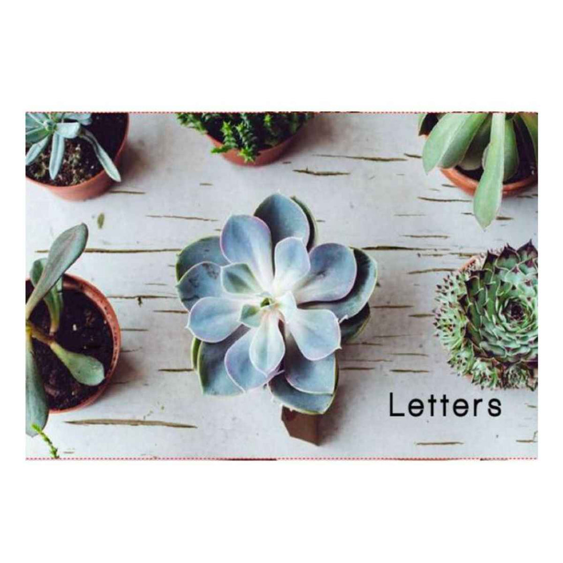 Finmark Letter Set, Potted Flora