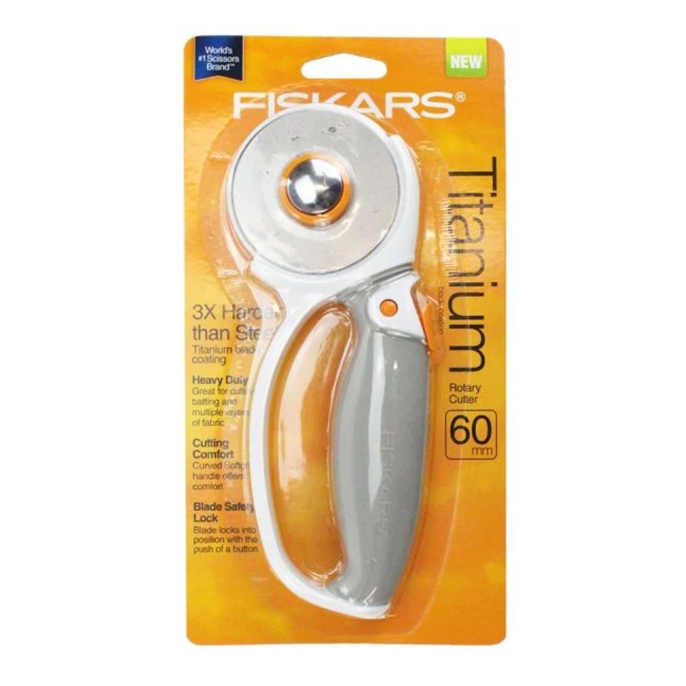 fiskars titanium rotary cutter
