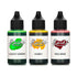 Fluids Alcohol Ink Set, LUCKY GREEN, HONEY, RED