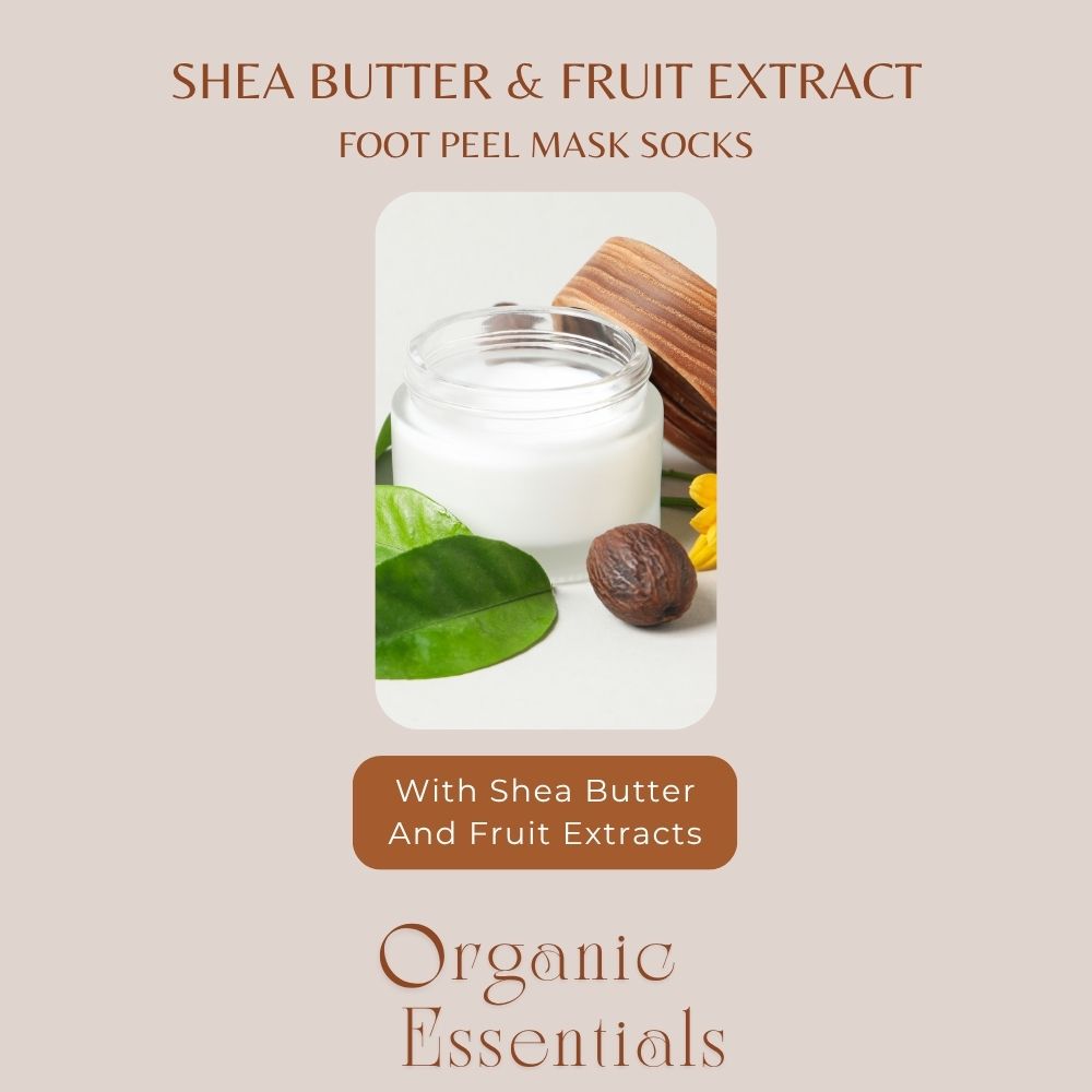 shea butter cracked heels mask