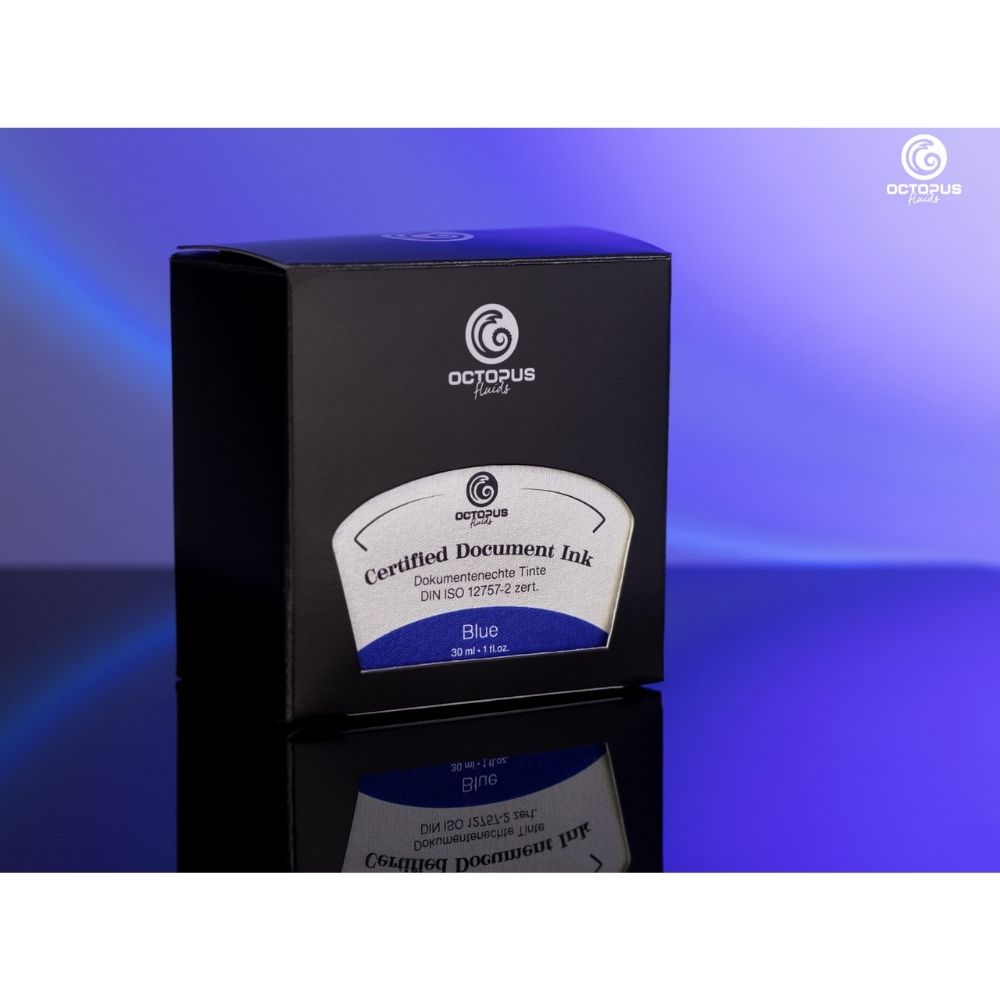 fountain pen ink blue