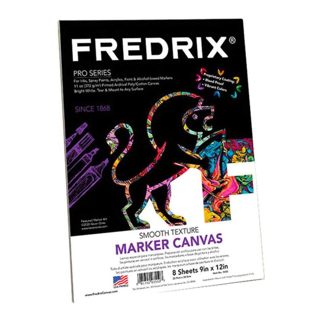 Fredrix Pro-Series Marker Canvas Pad A4