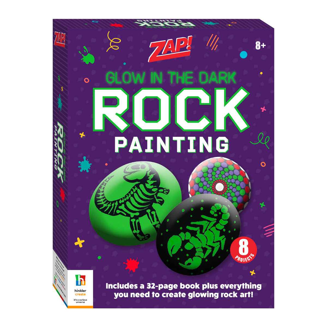 Glow In The Dark Rock Painting Art Kit