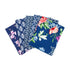 fabric bundle cotton blue blooms