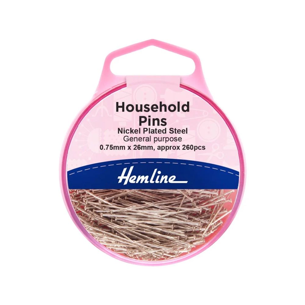 hemline household pins, common pins