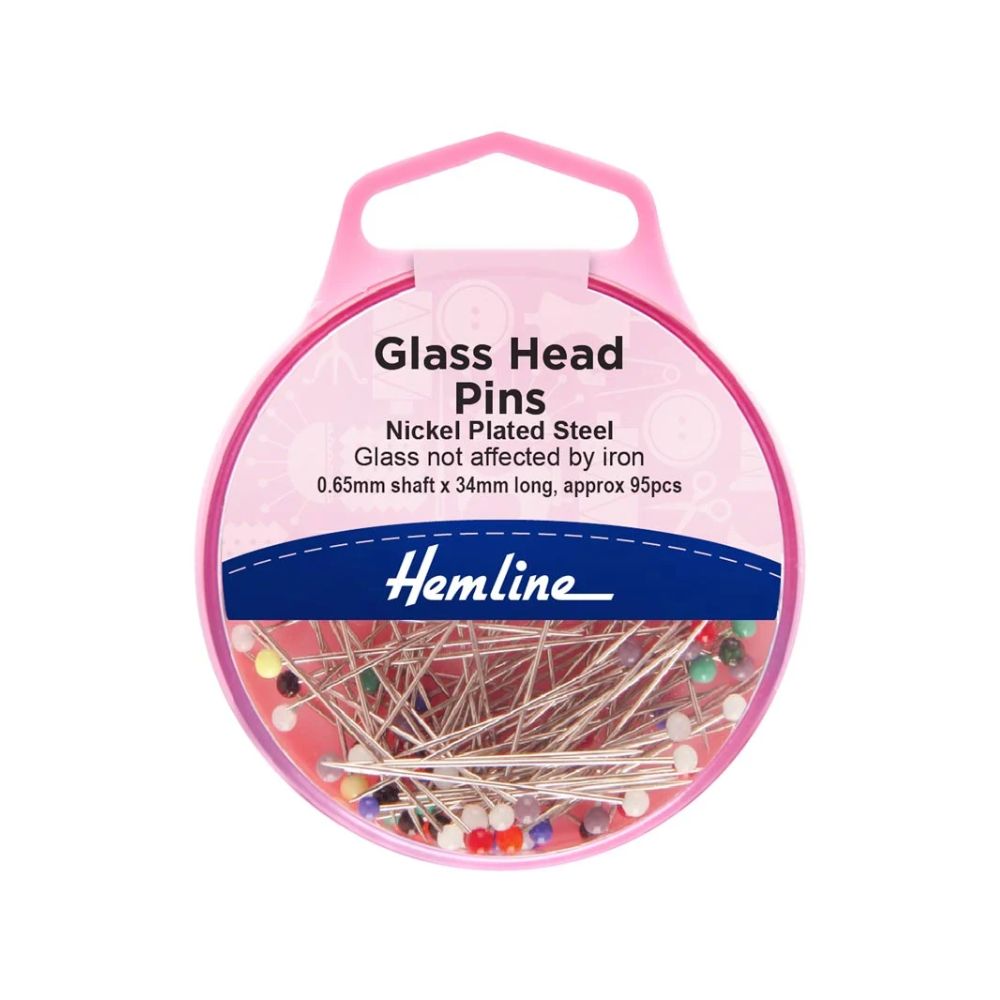 extra long glass head pins