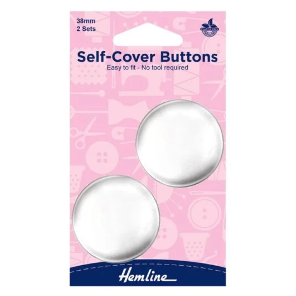 self cover metal buttons
