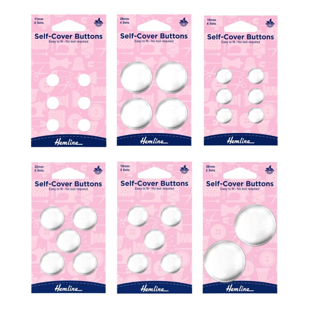 hemline self cover buttons