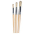 hog hair round paint brush