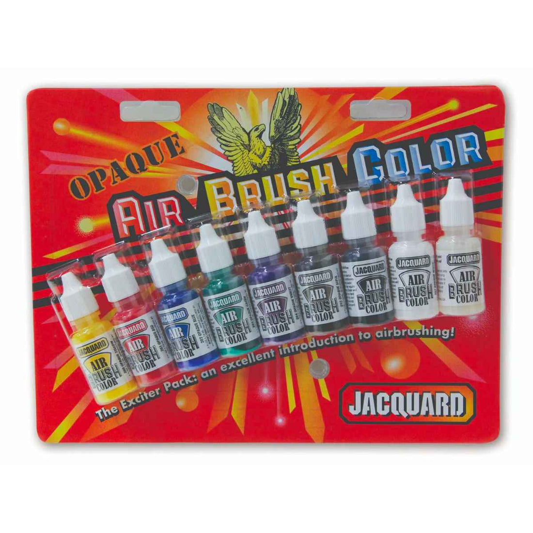 jacquard airbrush paints exciter pack , opaque colours