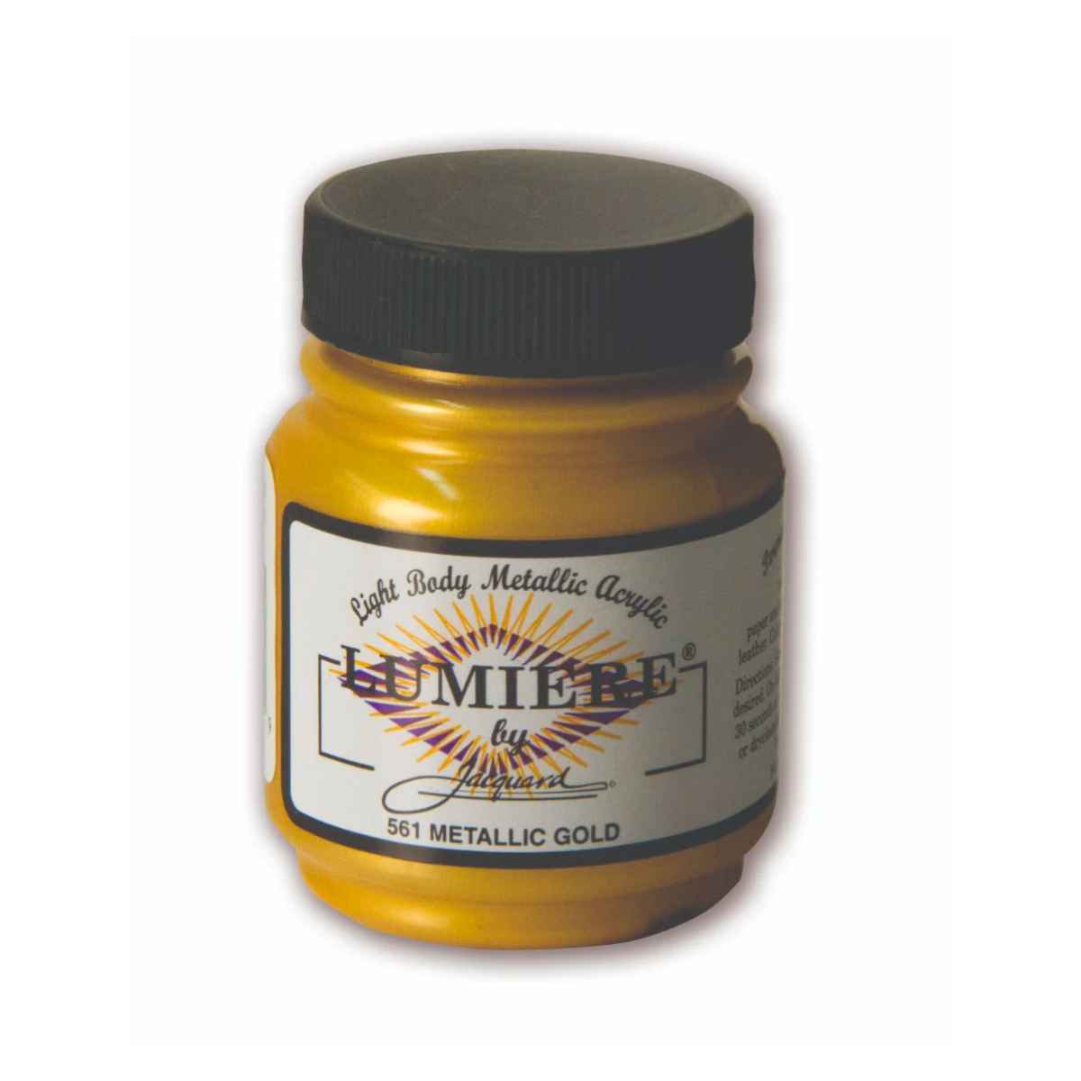 JACQUARD LUMIERE 70ml METALLIC GOLD Acrylic Paint